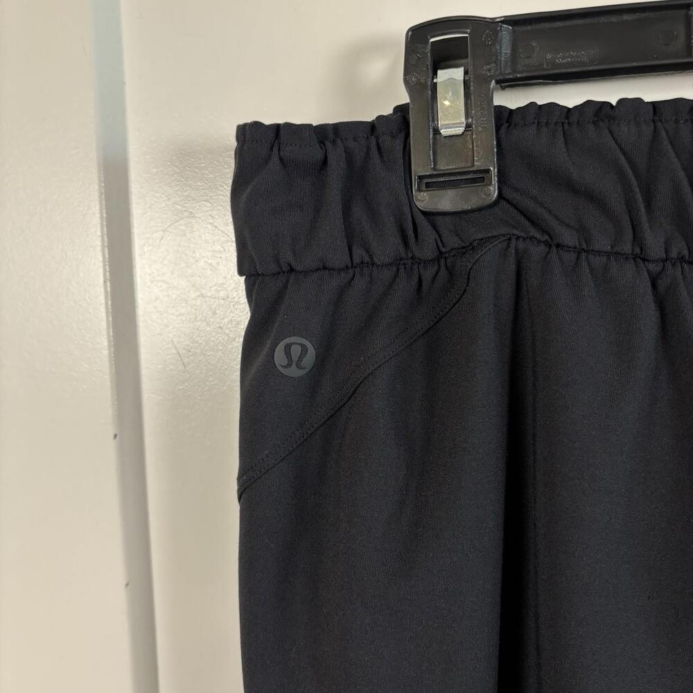 Lululemon Keep Moving Jogger Women’s Size 12 Black Luxtreme Pull On High Rise - Picture 4 of 8